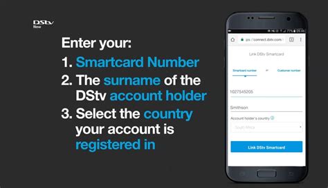 dstv smart card activation|my DStv app.